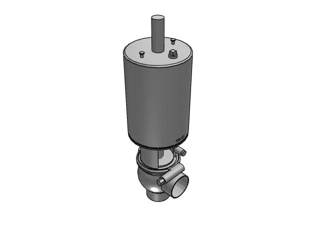 Alfa laval valve unique ssv 51/2 inch 200 w 0.8/blasted epdm shut off  nc maintainable