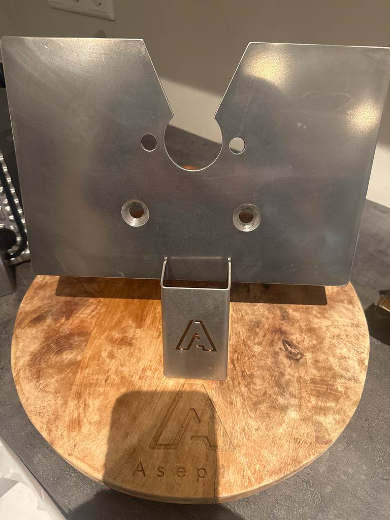 Alfa laval werkbank plaat 