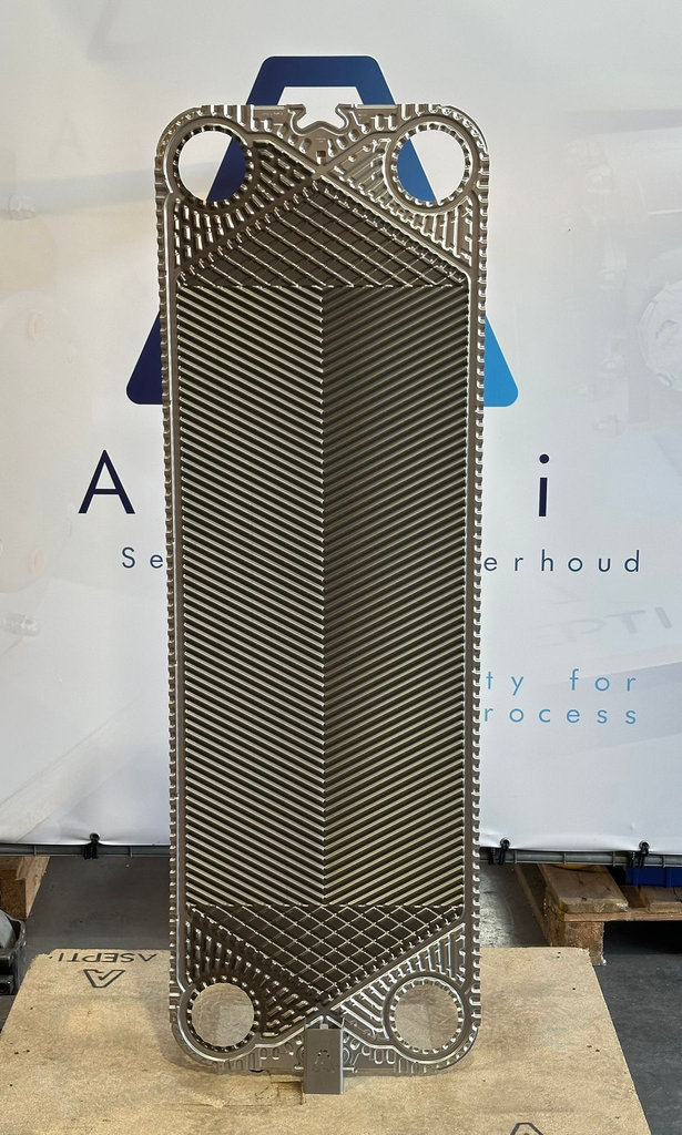 Alfa laval clip10 High 03-316-0.6 metallic complete plate  DEMO