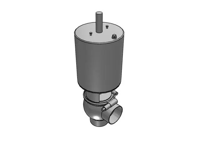 Alfa laval valve unique ssv 76/3 200 weld nc 0.8/blasted epdm maintainable