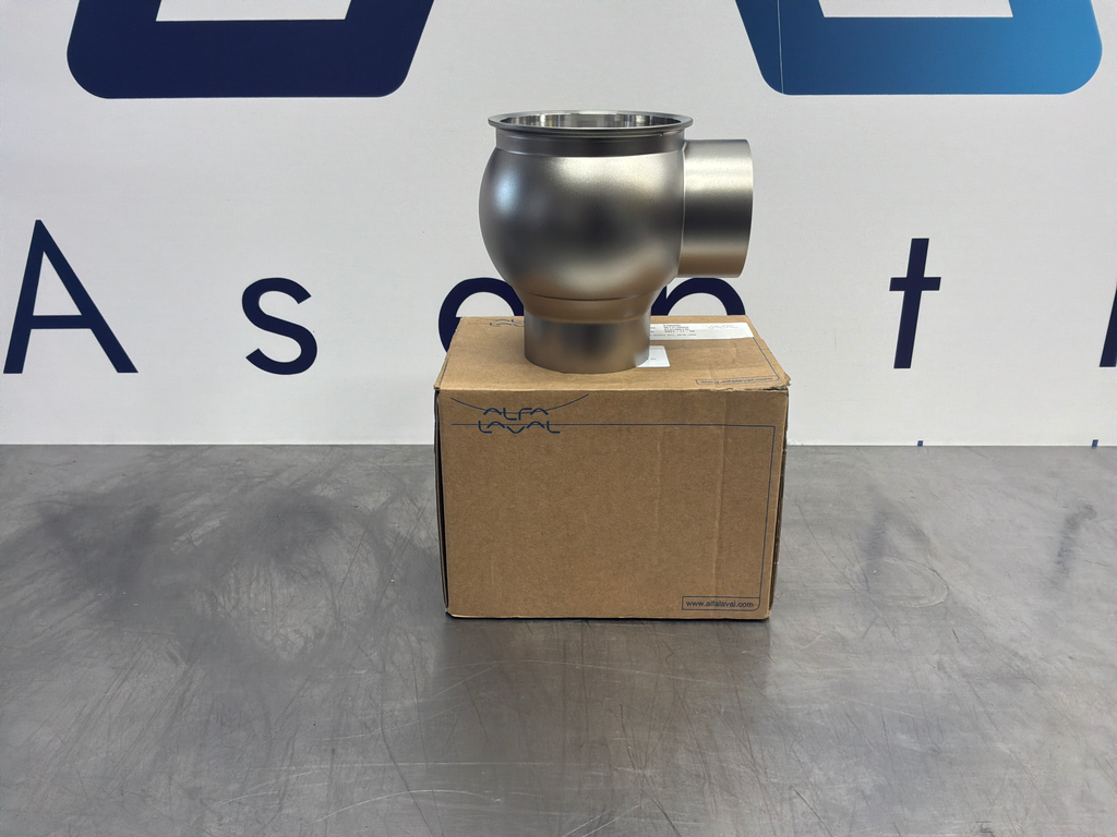 Alfa laval valve lower body iso 2x 76.1mm unique ssv 316l 