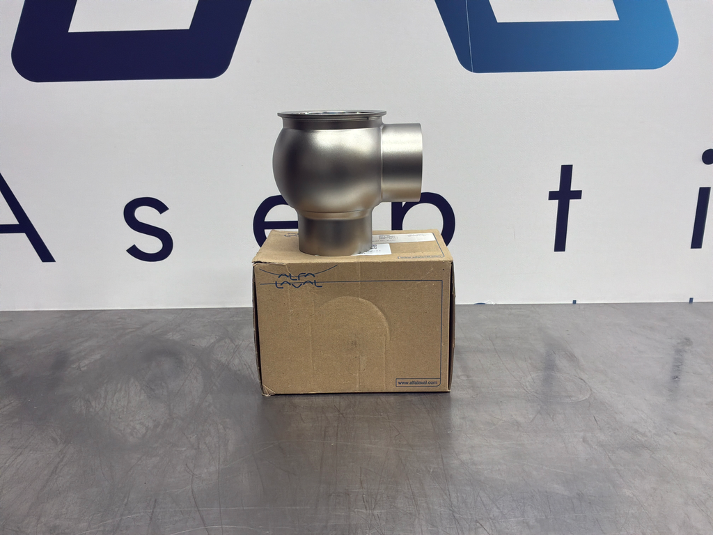 Alfa laval valve lower body 2 x dn65 unique ssv 316l