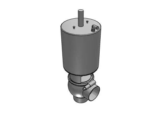 Alfa laval valve unique ssv 76/3 200 weld no 0.8/blasted epdm maintainable