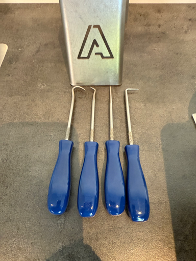 [5031000189] 4 delig haak gereedschap set midlock