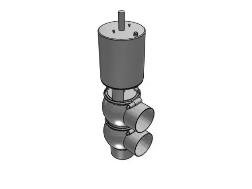 [9613322233] Alfa laval valve unique ssv dn-100 210 weld nc 0.8/blasted epdm maintainable